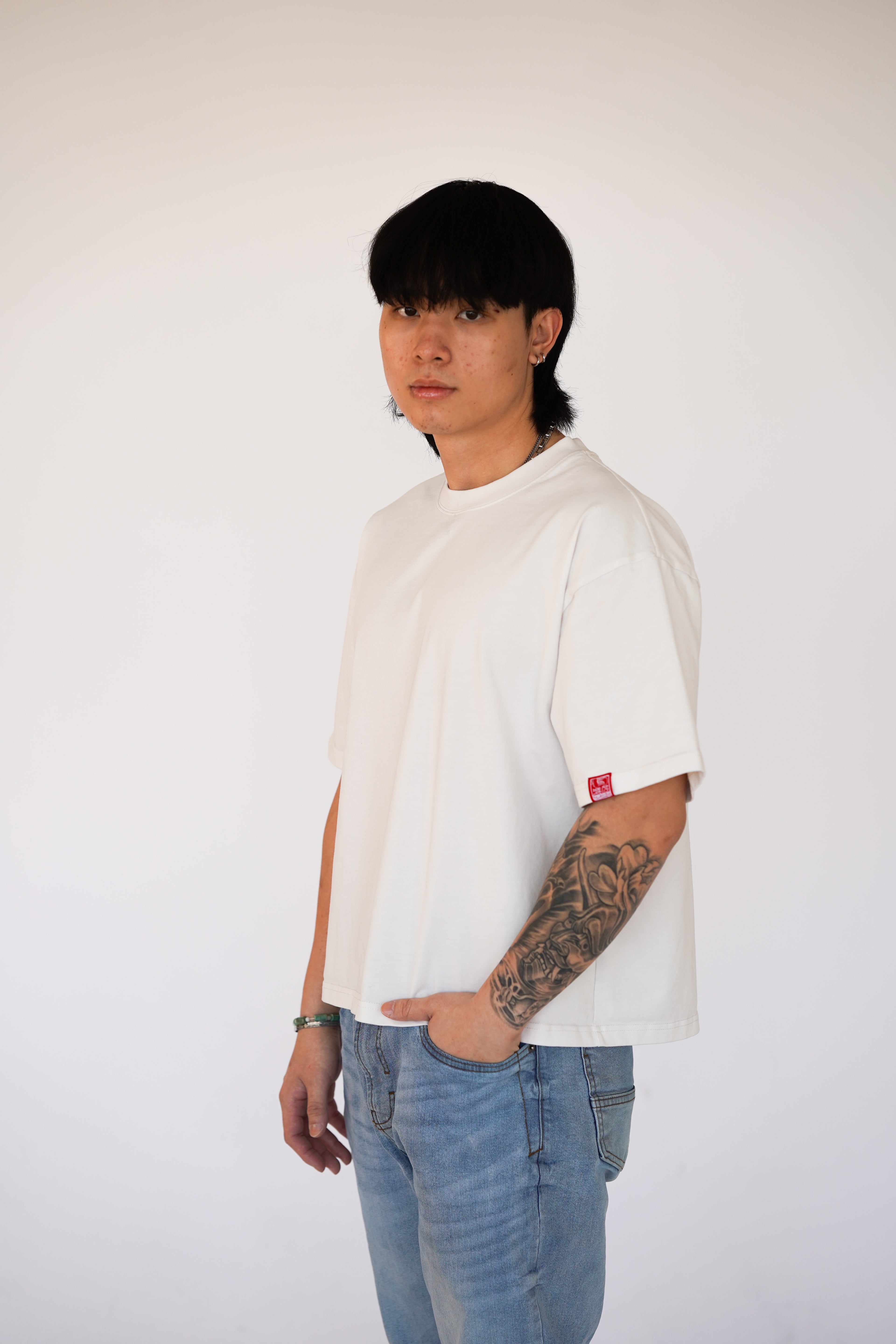 醒獅 | AWAKENED LION TEE - WHITE