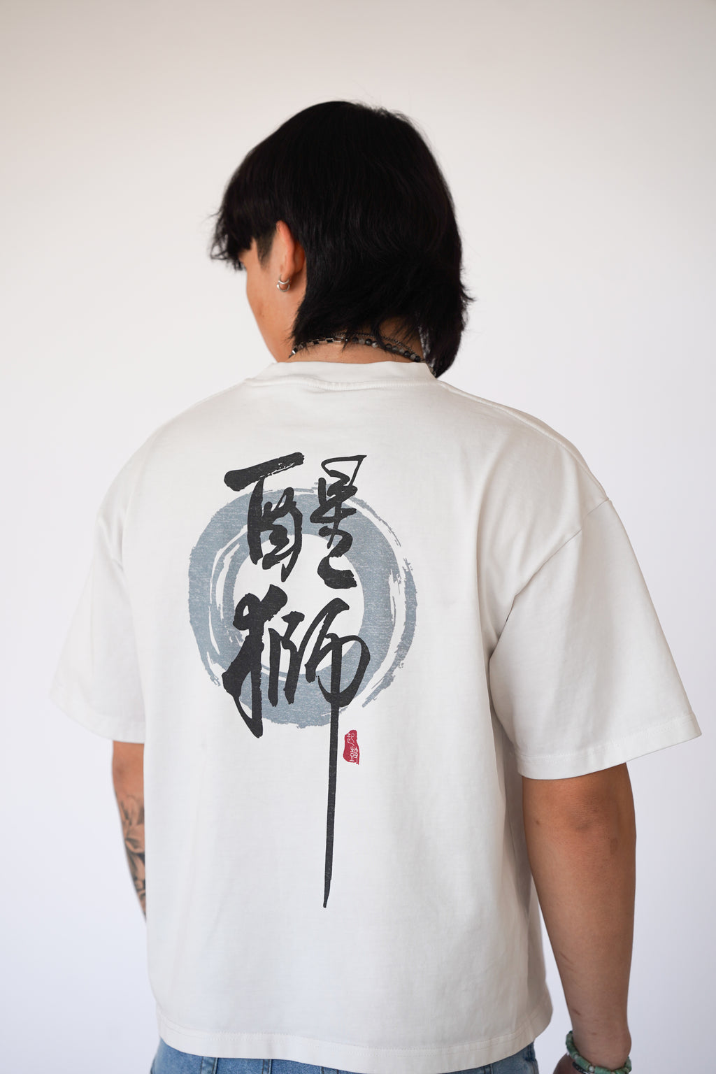 醒獅 | AWAKENED LION TEE - WHITE